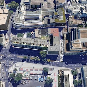 Google Earth Radwege City