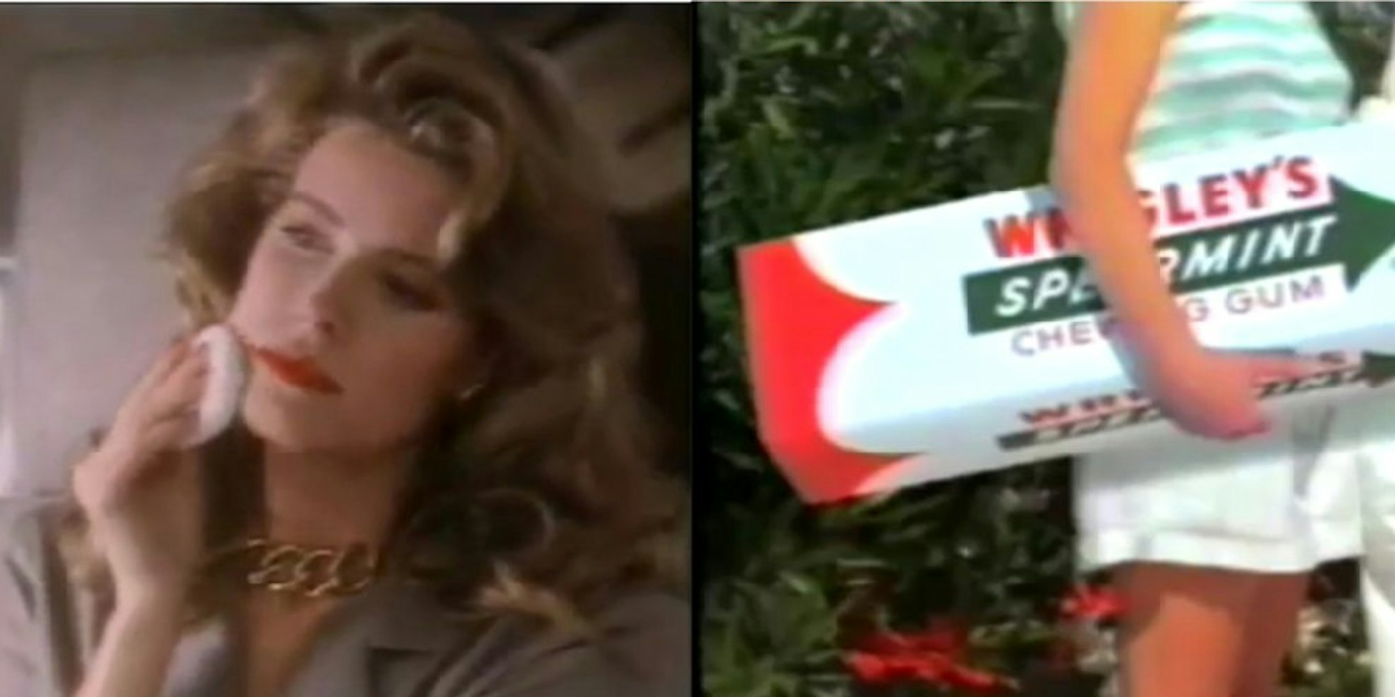 Dauerfrische Minz-Kaugummis oder die bombenfeste Lockenpracht einer Business-Frau: Die Fernsehwerbung der 80er und 90er bringt uns heute zum Lachen.