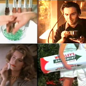 Dauerfrische Minz-Kaugummis oder die bombenfeste Lockenpracht einer Business-Frau: Die Fernsehwerbung der 80er und 90er bringt uns heute zum Lachen.