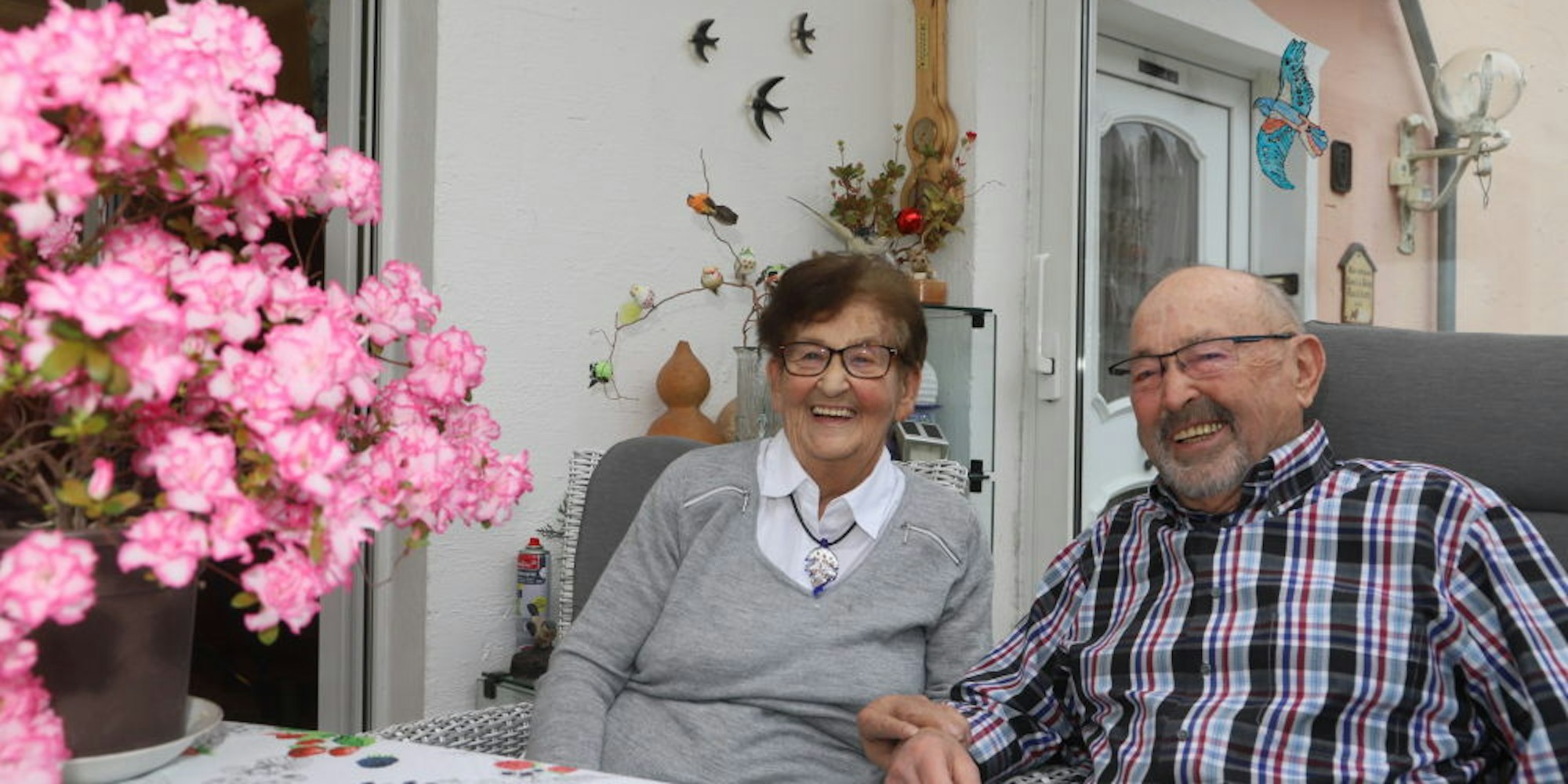 In den 60 Jahren ihrer Ehe hat das Paar aus Denrath viele glückliche, aber auch schwere Momente geteilt.