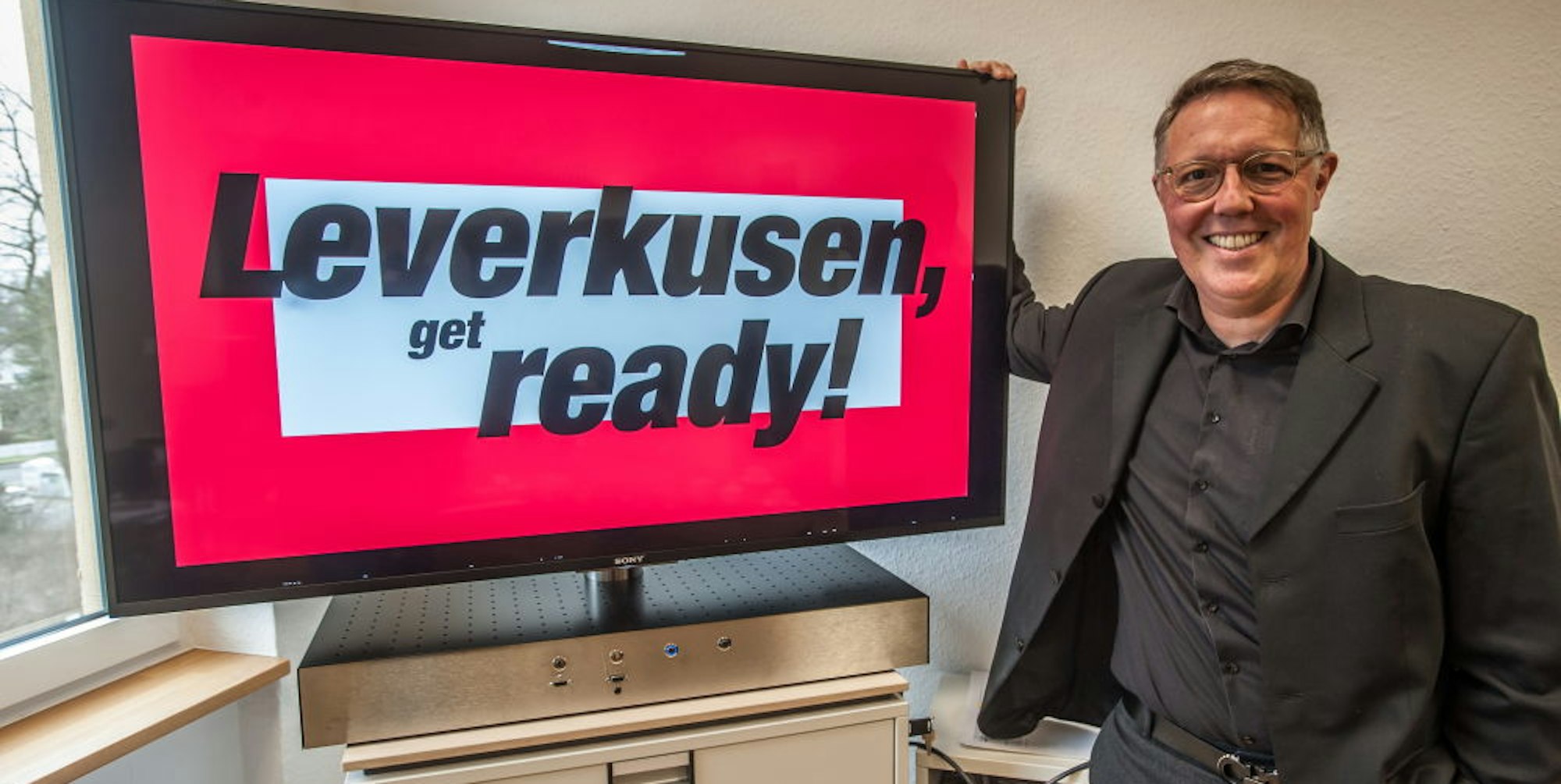 „Leverkusen, get ready!“ - ein Slogan für die Zukunft? Die Leverkusener sollen sich nach den Vorstellungen von Bayer-Kulturchef Thomas Helfrich und seines Teams jedenfalls bereitmachen für neue Formate.