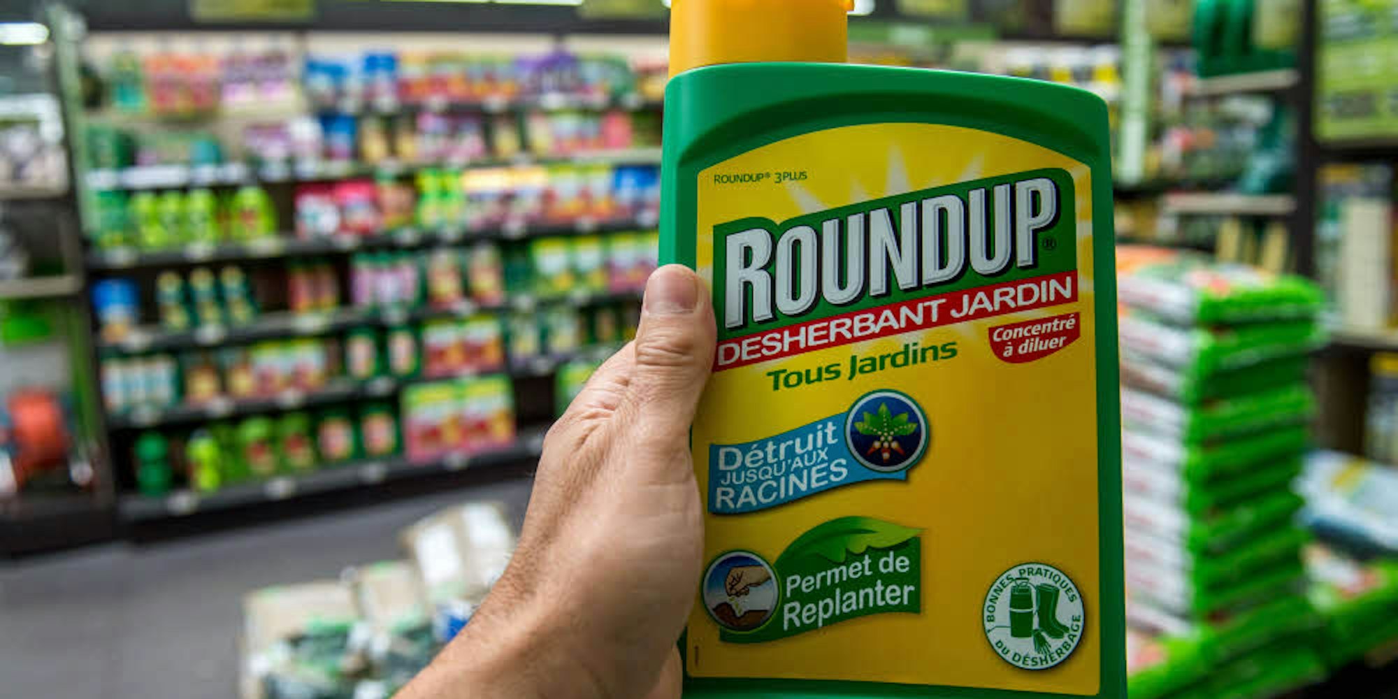 Vor allem unter dem Markennamen „Roundup“ ist das umstrittene Pflanzenschutzmittel Glyphosat bekannt. Mobau Klein will es nun aus dem Sortiment seiner Niederkasseler Baumärkte nehmen.