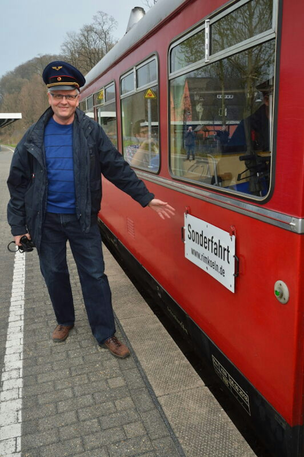 Eisenbahnhistoriker Jörg Seidel sieht eine Zukunft für die Bahn.
