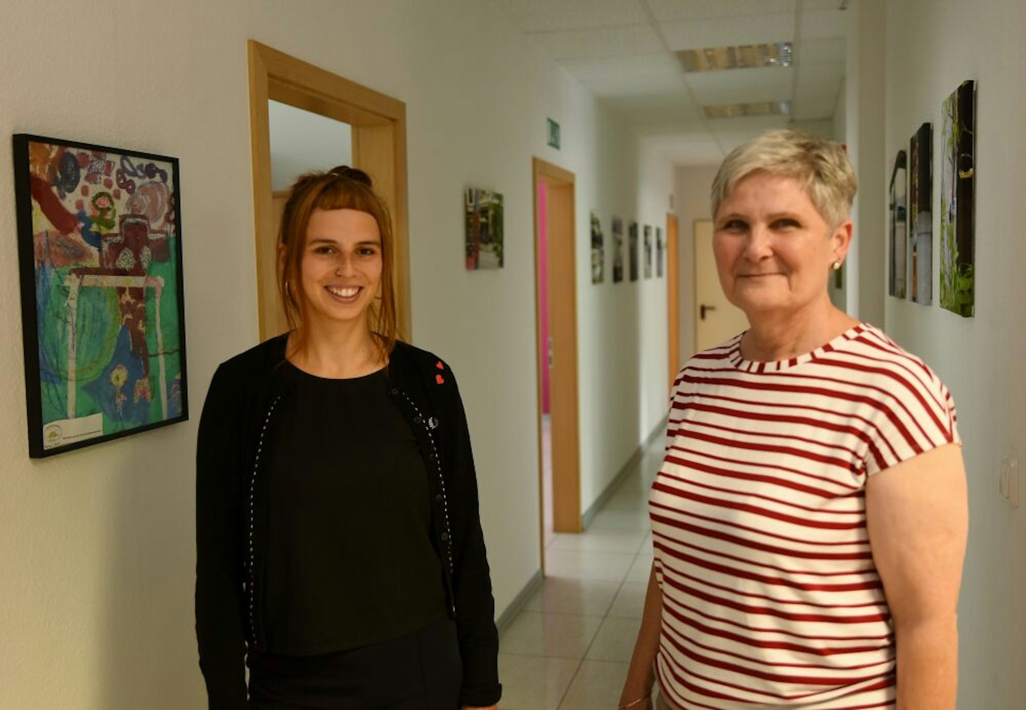 Anna Rustler und Beatrice Braunisch bemühen sich bei der „Lobby für Mädchen“ um Inklusion.