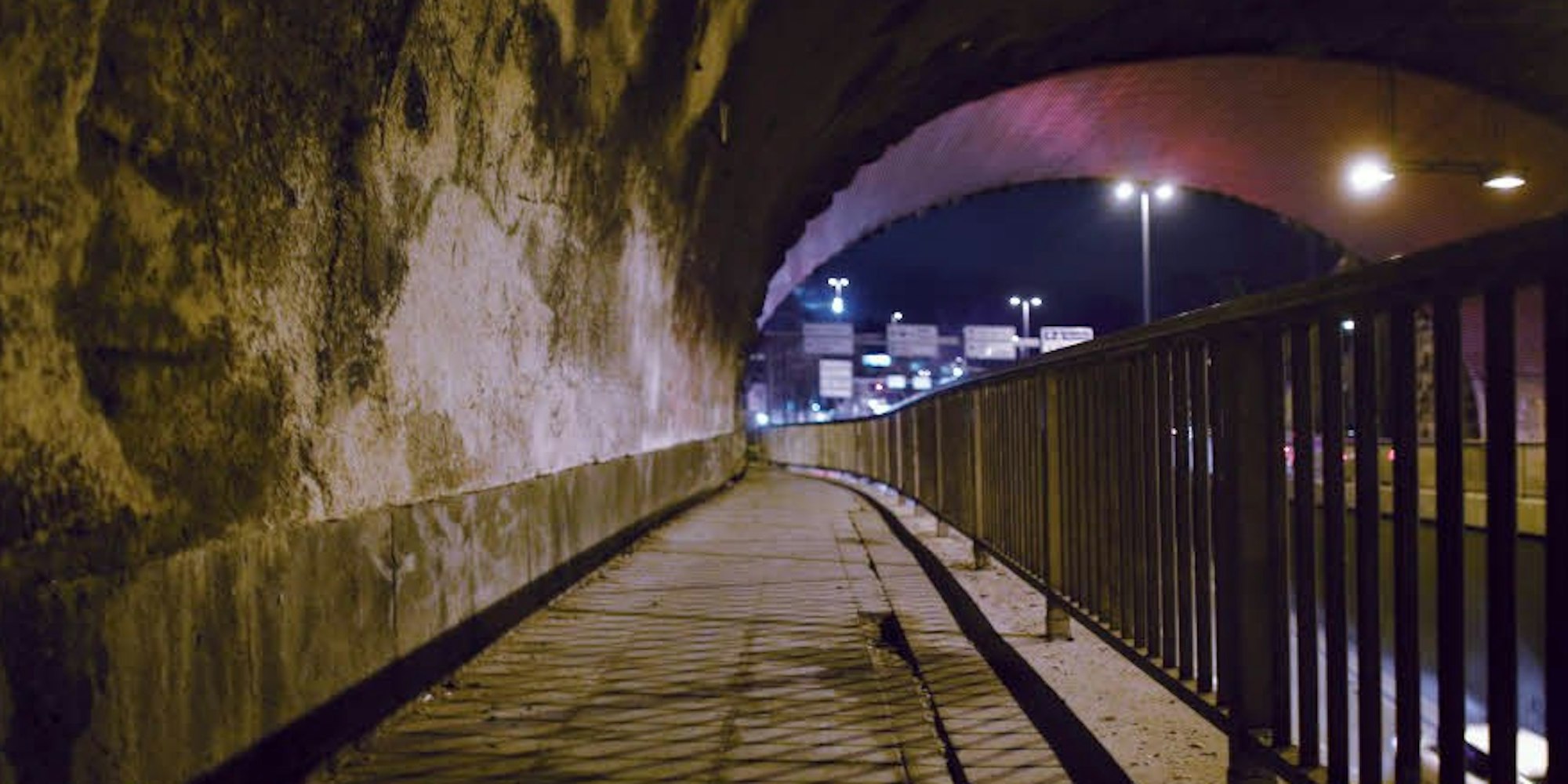 Das Tunnelsystem am Frankenplatz sorgt für ein beklemmendes Gefühl der Orientierungslosigkeit.