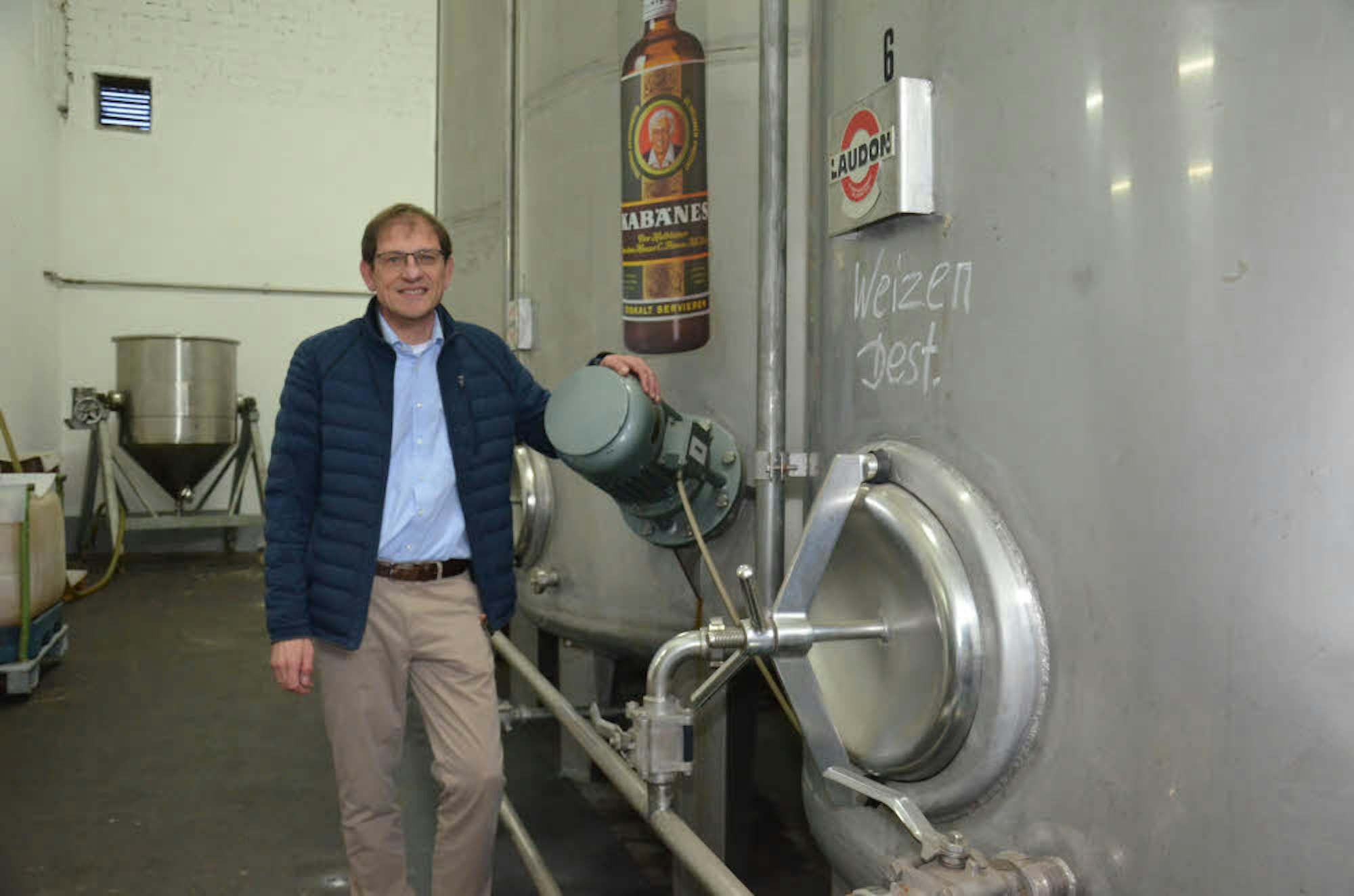 Geschäftsführer Carl Flimm leitet den Brühler Spirituosen-Hersteller in dritter Generation.
