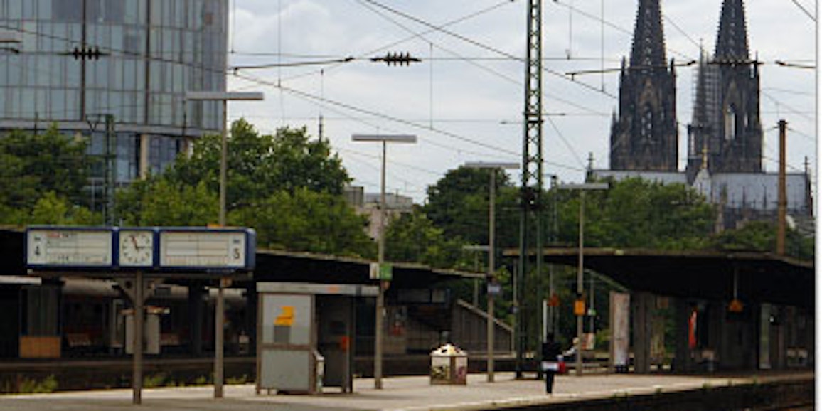 Knapp 1.000 Meter auseinander: Der Deutzer Bahnhof und der Hauptbahnhof sollen zusammenwachsen.