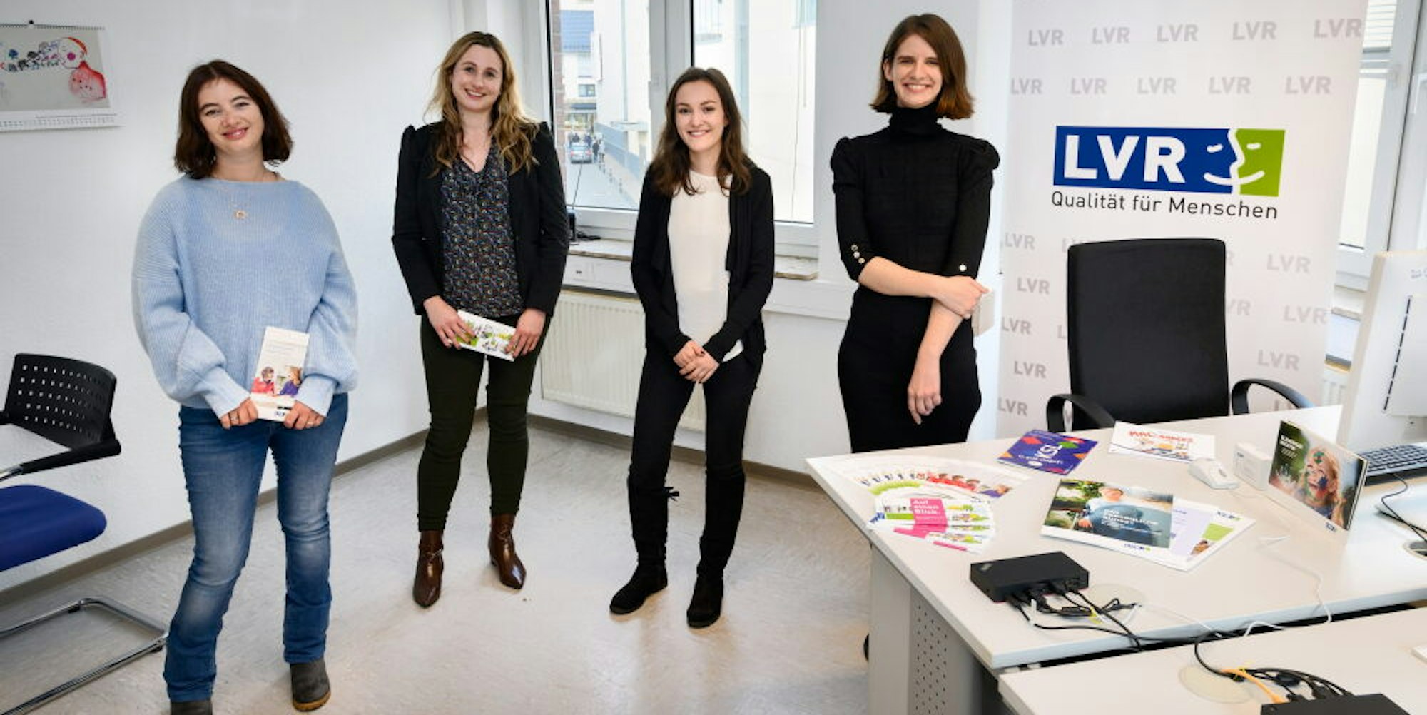 Das Team: Annika Bosch, Christine Urbansky, Sophie Sonntag und Ricarda Klaes (v.l.).