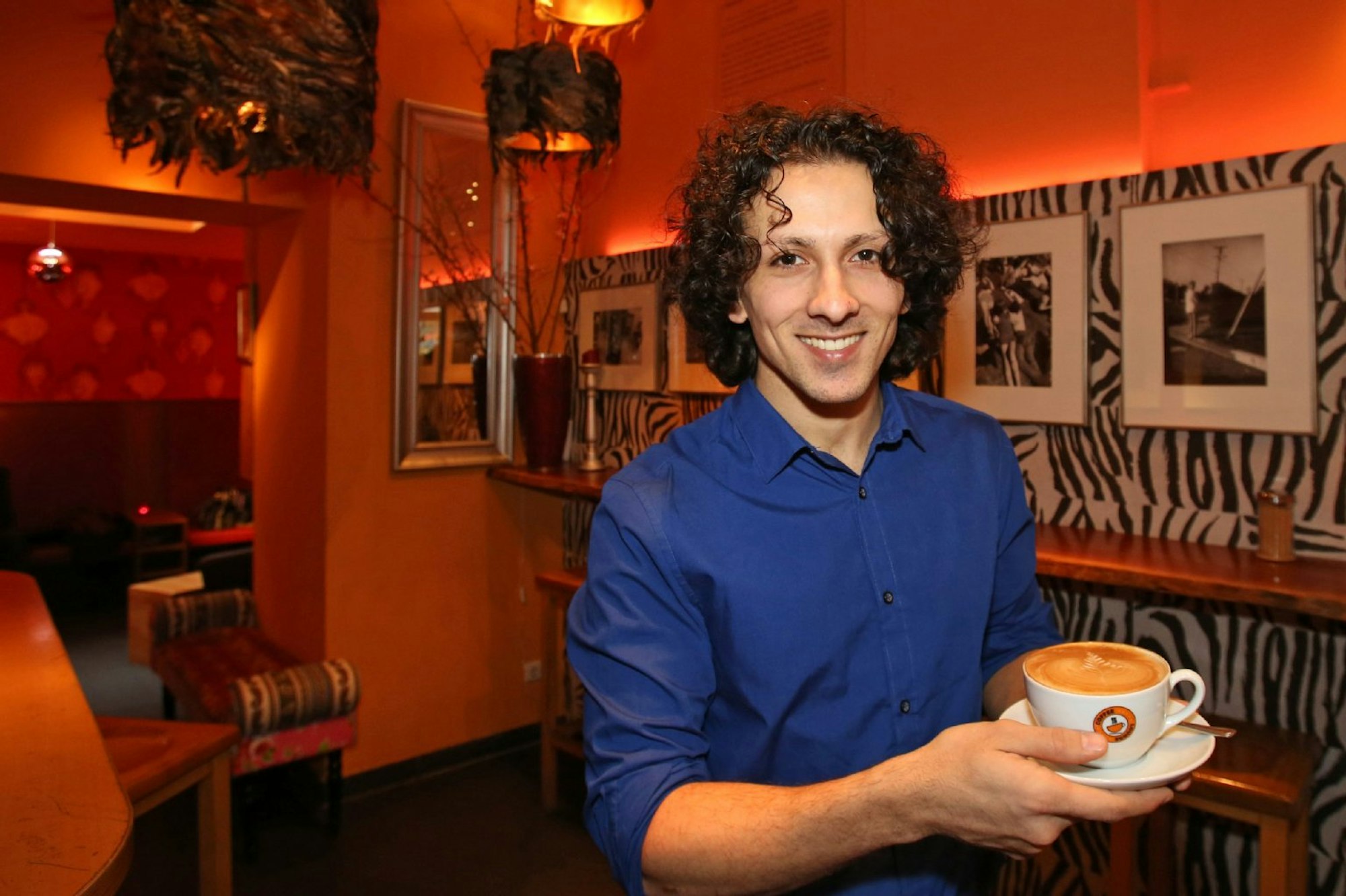 In der Coffee Lounge werden die Gäste mit köstlichem Kaffee nach italienischer Art verzaubert.