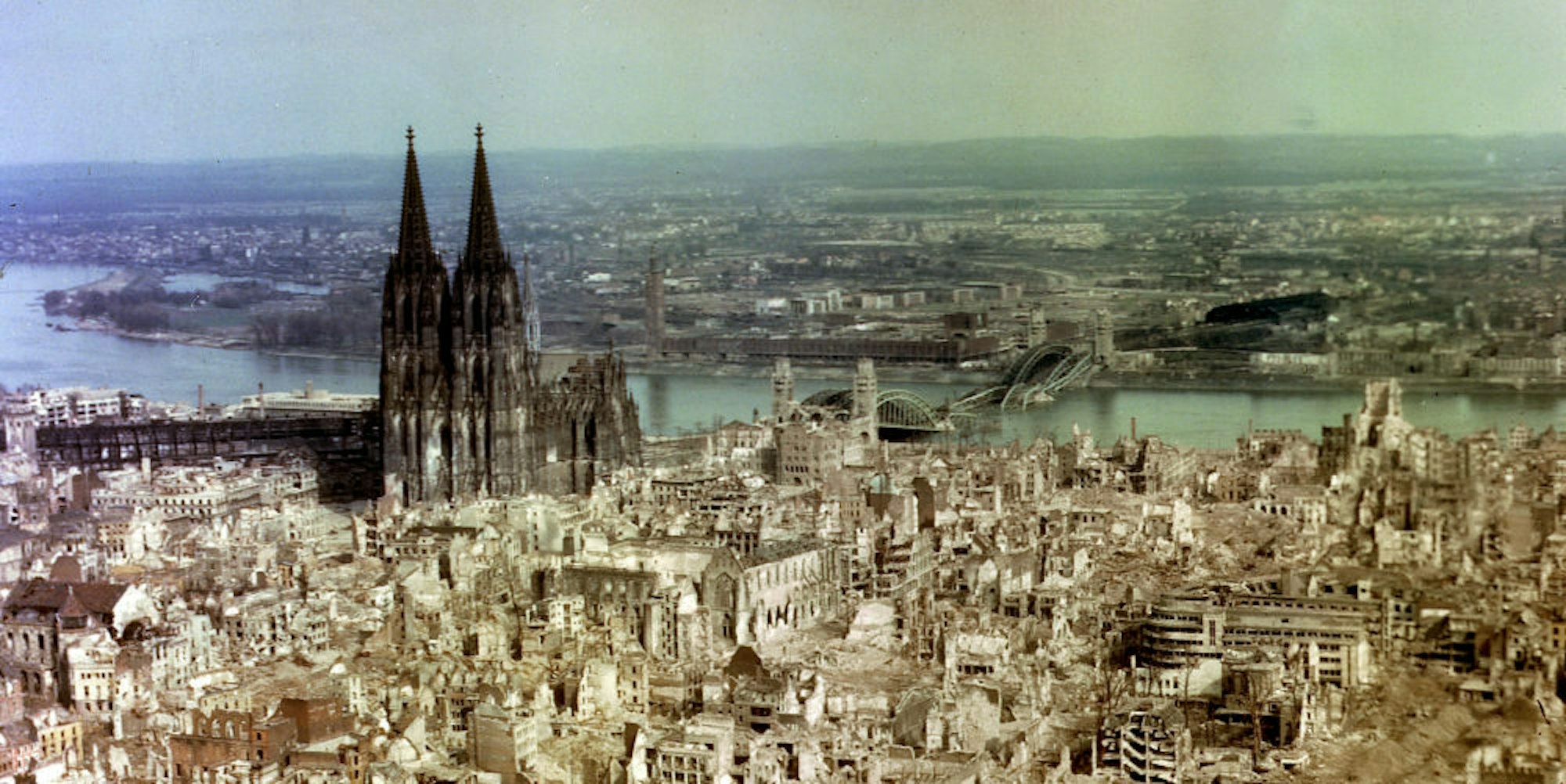 Vor 75 Jahren wurde Köln am 6. März 1945 als erste deutsche Großstadt von der US-Army befreit – viel war nicht mehr von ihr übrig.