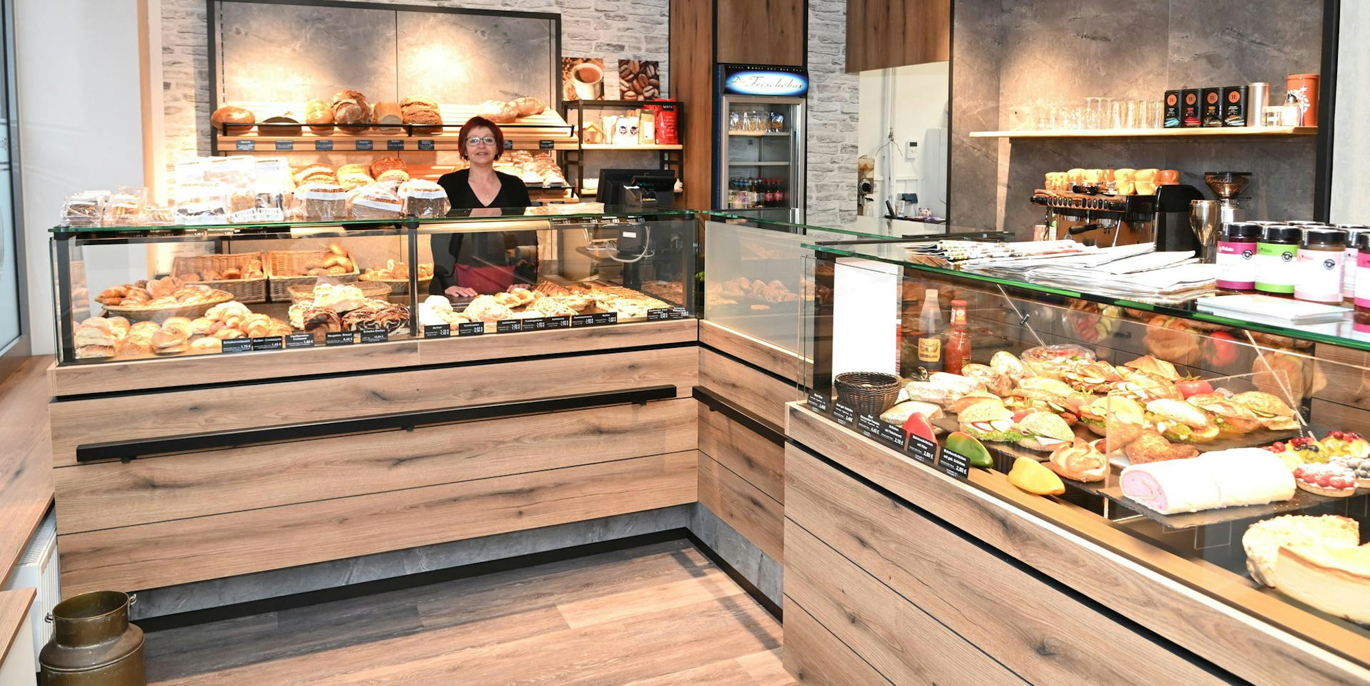 Neu eingerichtet ist die Bäckerei Heimann an der Hoffnungsthaler Hauptstraße.