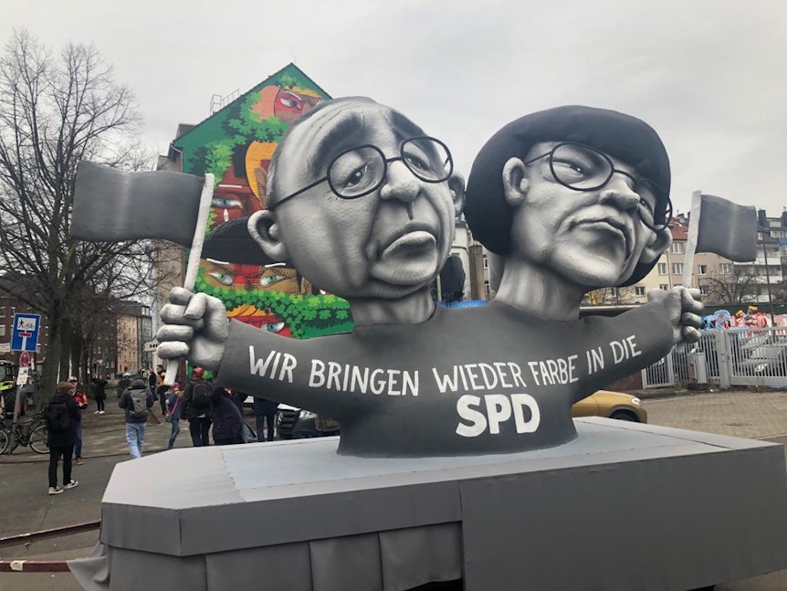 Mottowagen SPD