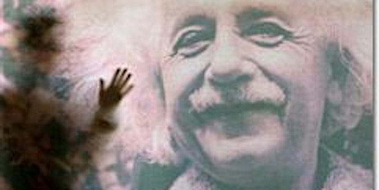 Albert Einstein starb 18.04.1955 in Princeton.