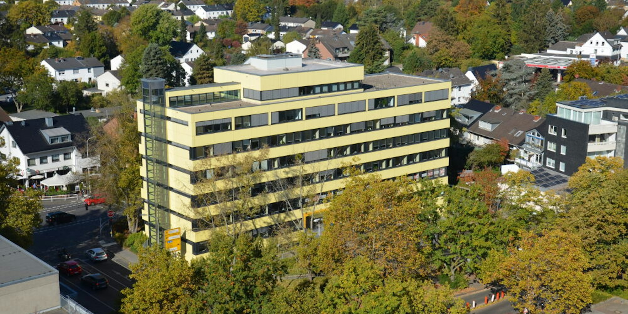 Die Agentur für Arbeit in Brühl.