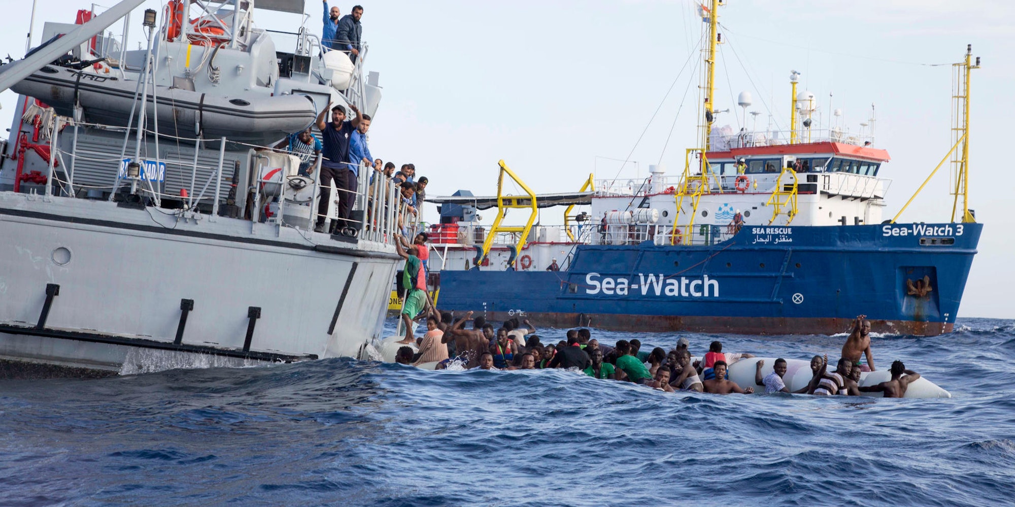 Sea watch Einsatz Libyen