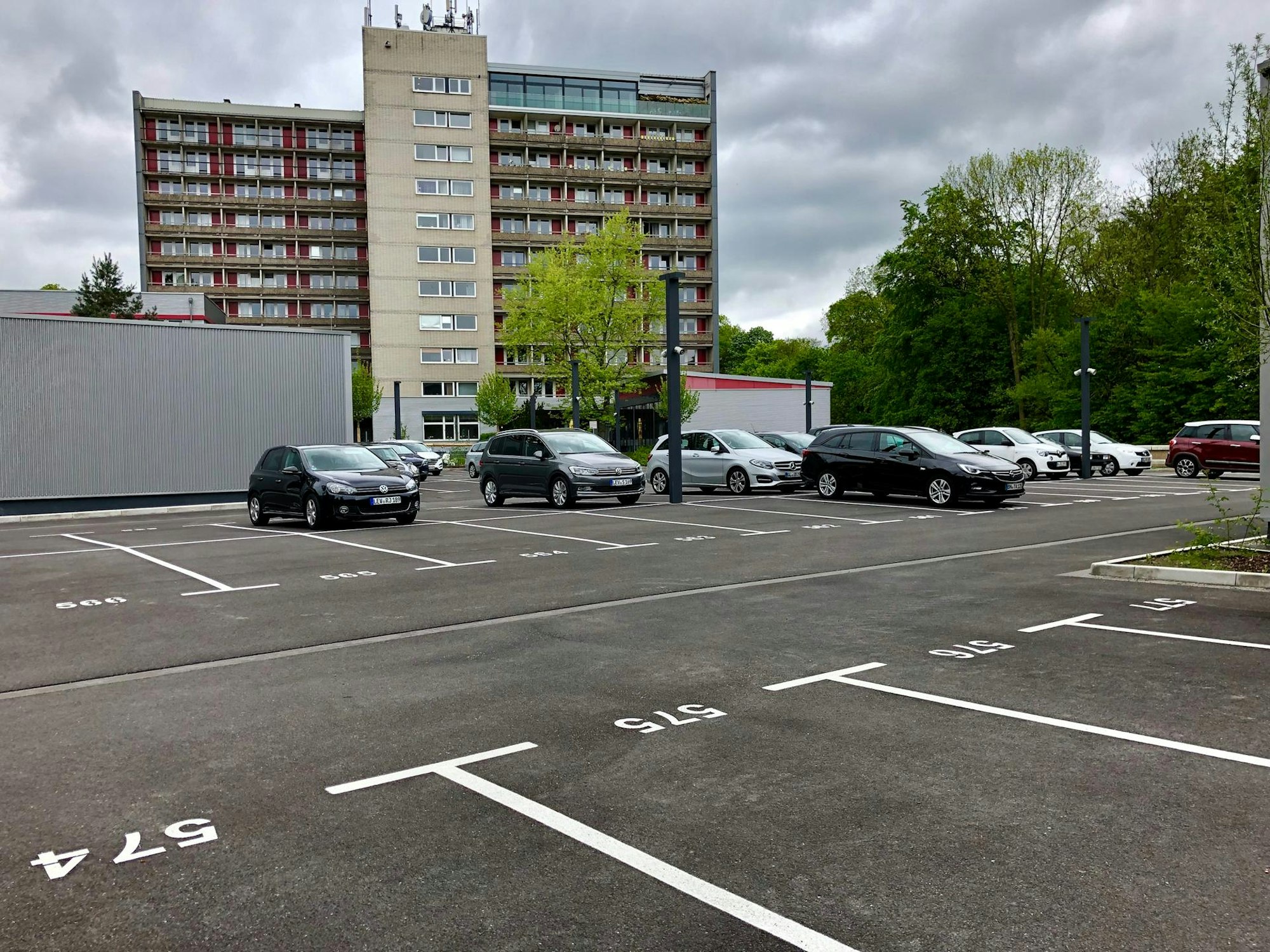 le-Parkplatz-Klinikum