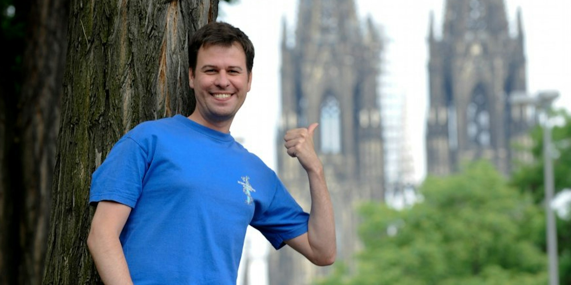 Fühlt sich als Schwuler in Köln zu Hause: Alen Popovic.