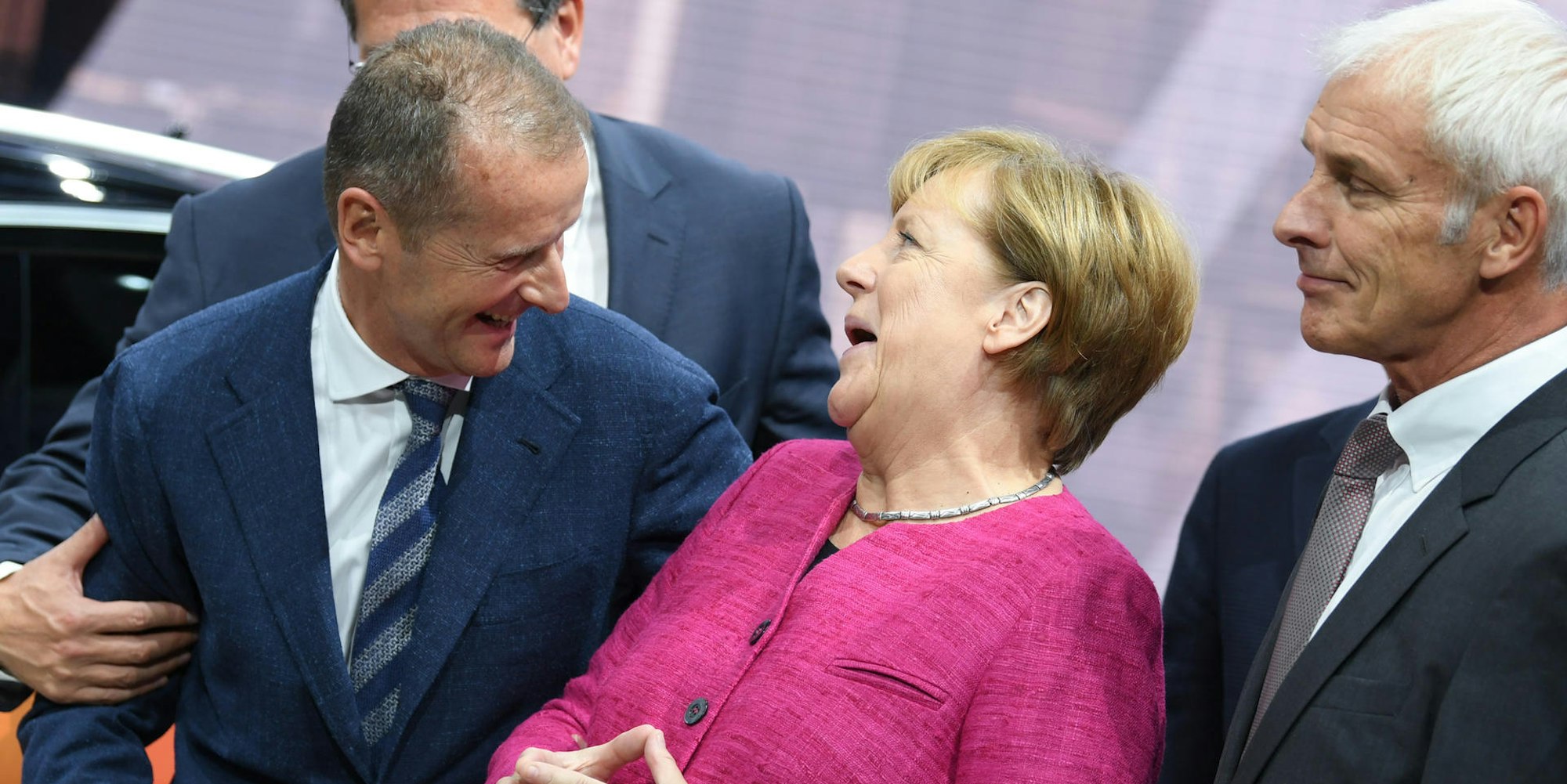 Merkel und Diess