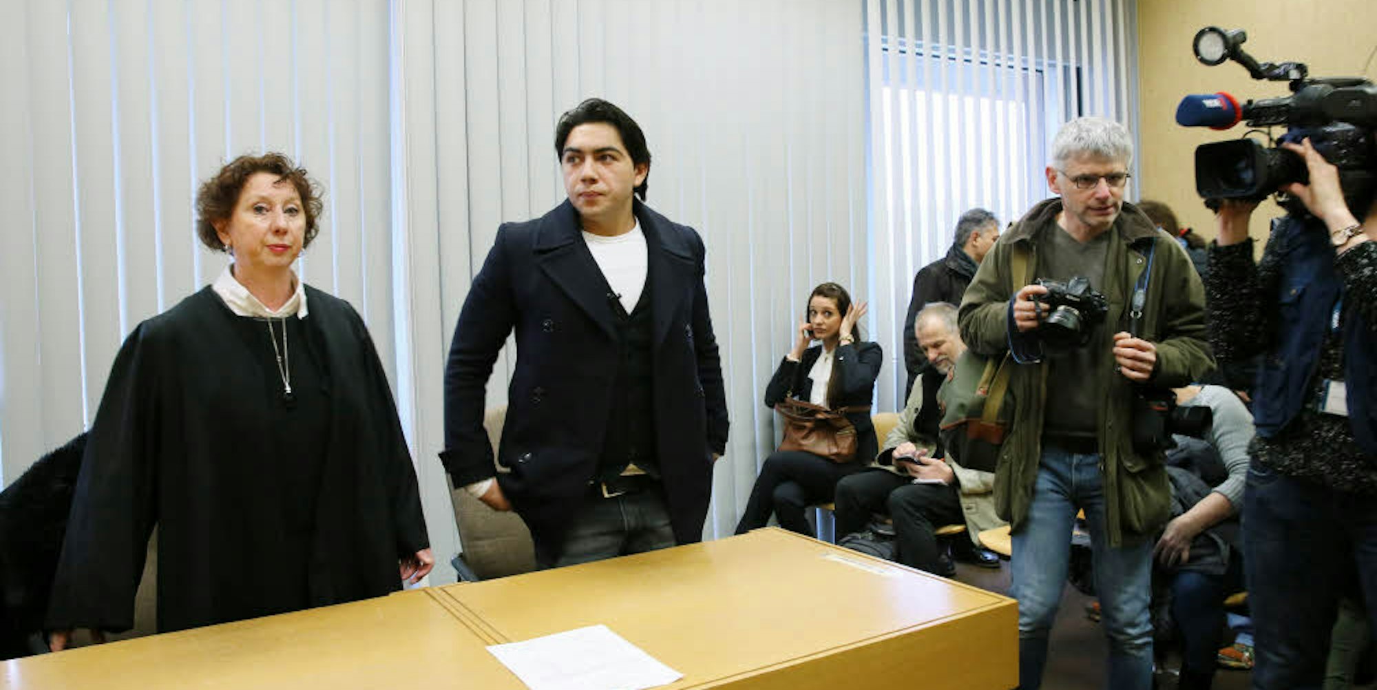 Nenad Mihailovic und seine Anwältin Anneliese Quack