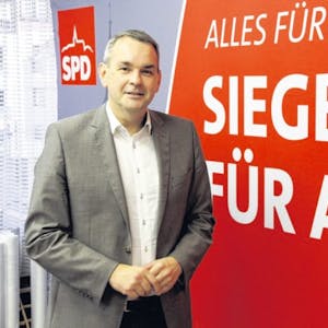 Zum zweiten Mal tritt der SPD-Parteichef Stefan Rosemann als Bürgermeisterkandidat an.