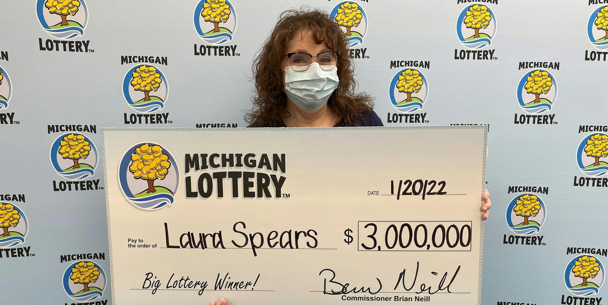 Michigan Lottery Gewinnerin (1)