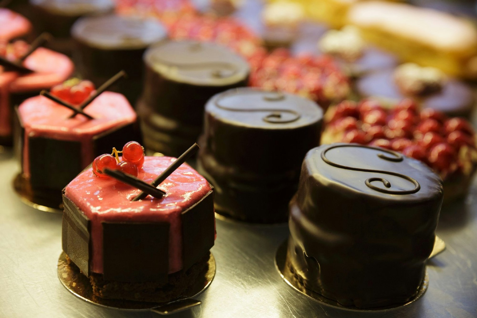 Pralinen-Auswahl in der Chocolaterie Hernando Cortez
