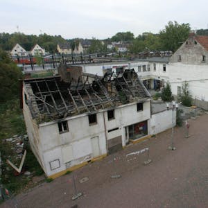 So sah das Gelände 2005 aus, auf dem heute die Rhein-Berg-Galerie steht.