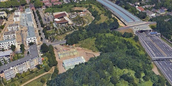 Das Gelände, auf dem noch der Gärtnereibetrieb Müller liegt (Bildmitte), soll bebaut werden.