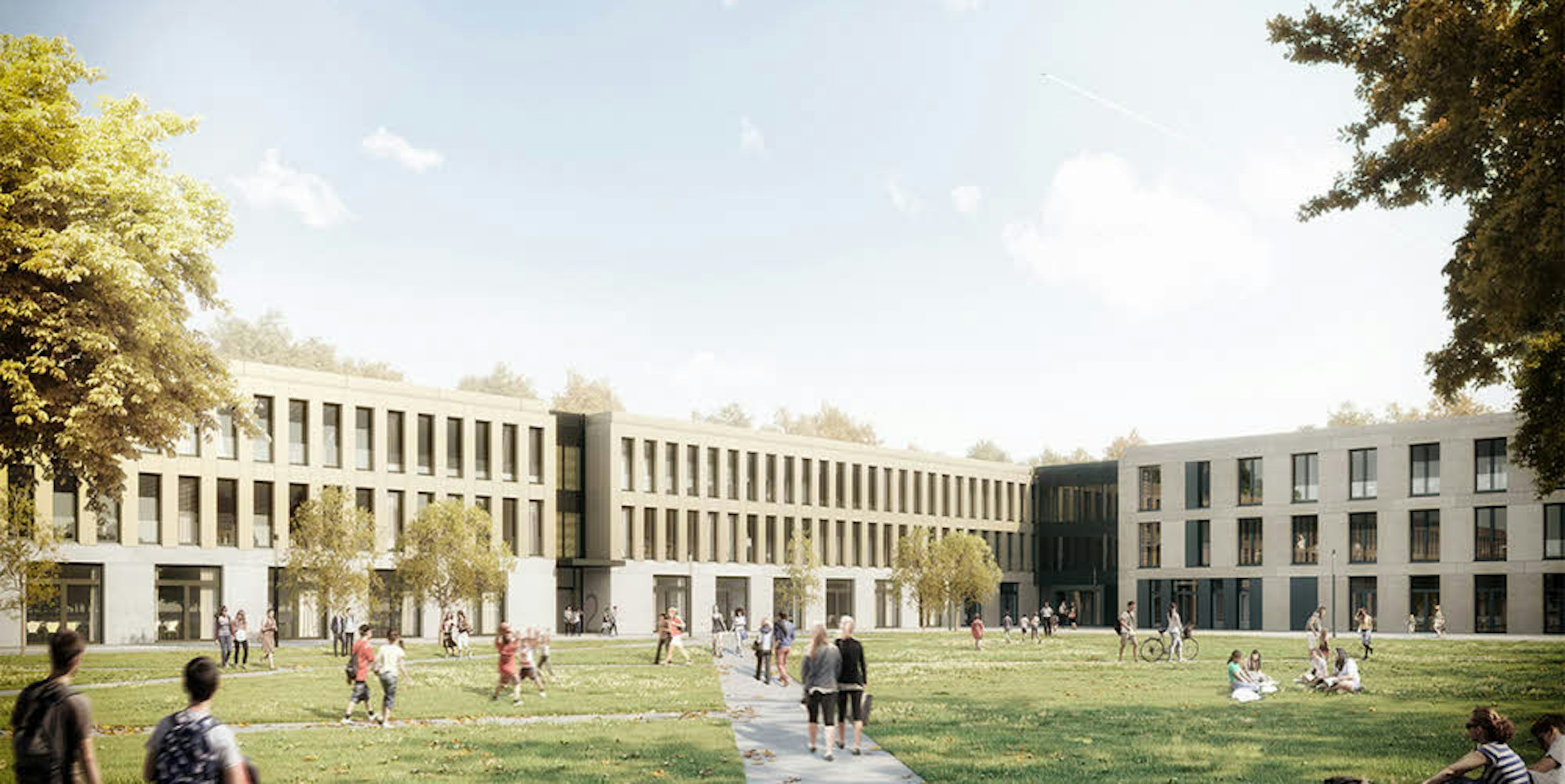 In Höhenhaus bekommt die Willy-Brandt-Gesamtschule einen Neubau.