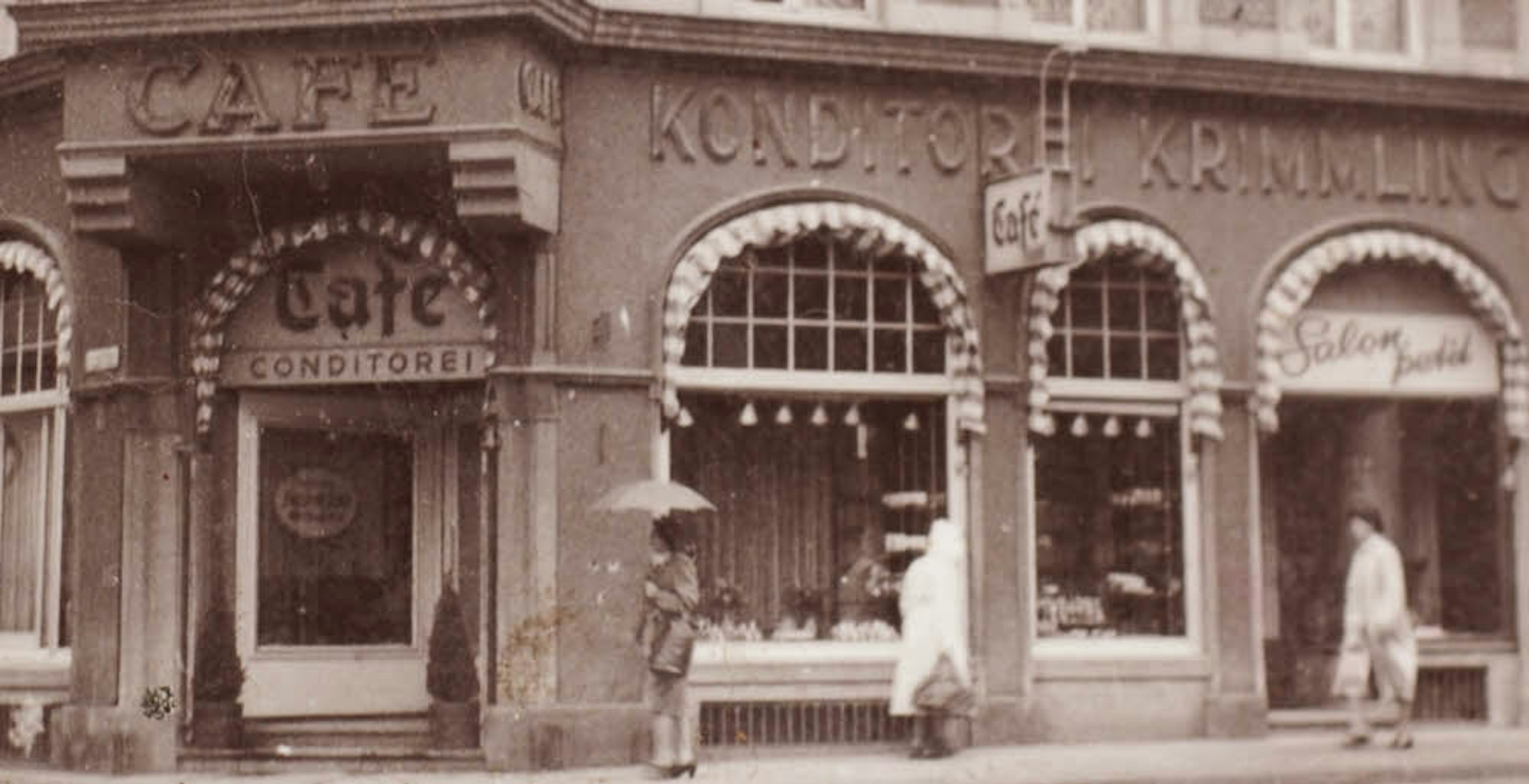 Eine Anlaufadresse für gute Torten und Gebäck: das einstige Café Krimmling an der Ecke Poststraße/Maximilianstraße(Archiv).