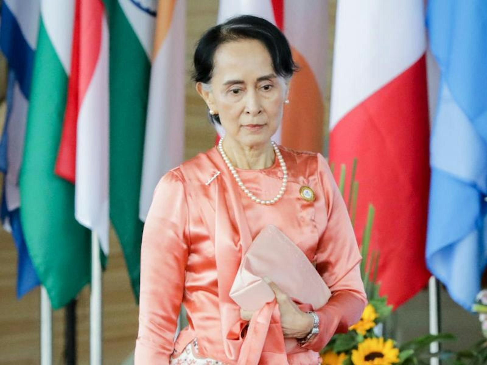 Aung San Suu Kyi ist Regierungschefin von Myanmar. 