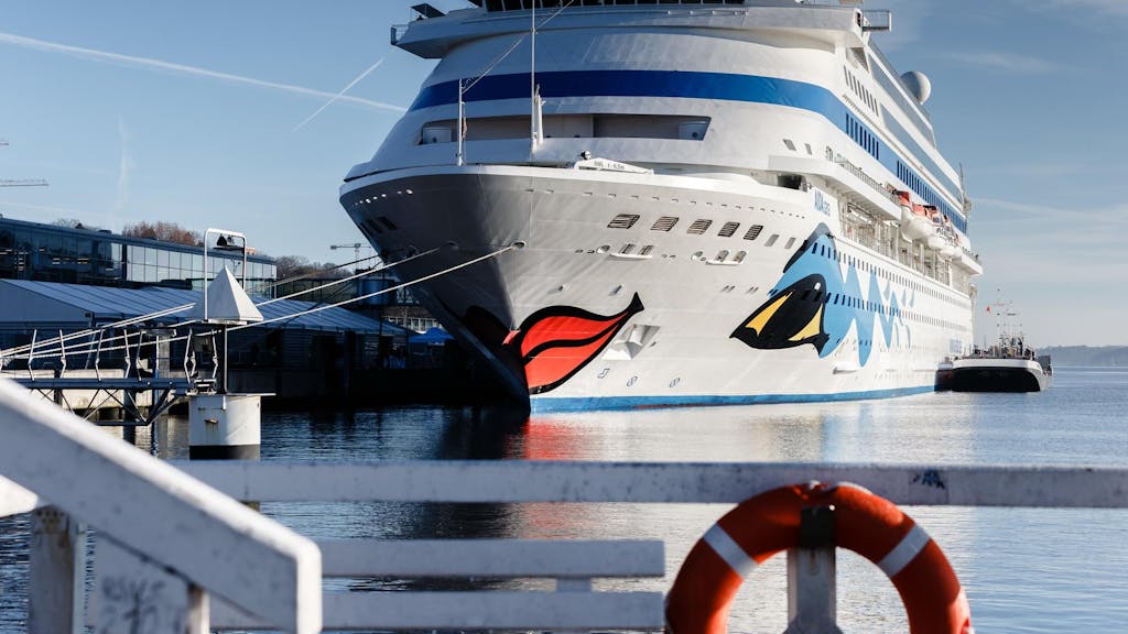 Aida-Kreuzfahrtschiff: Die Crew rettete jetzt 40 Geflüchtete. Unser Symbolbild stammt aus dem Jahr 2021.