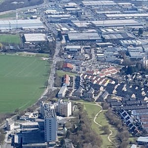 Das 18 Hektar große Gewerbegebiet soll zwischen Krankenhausstraße, Bonnstraße und A4 entstehen.