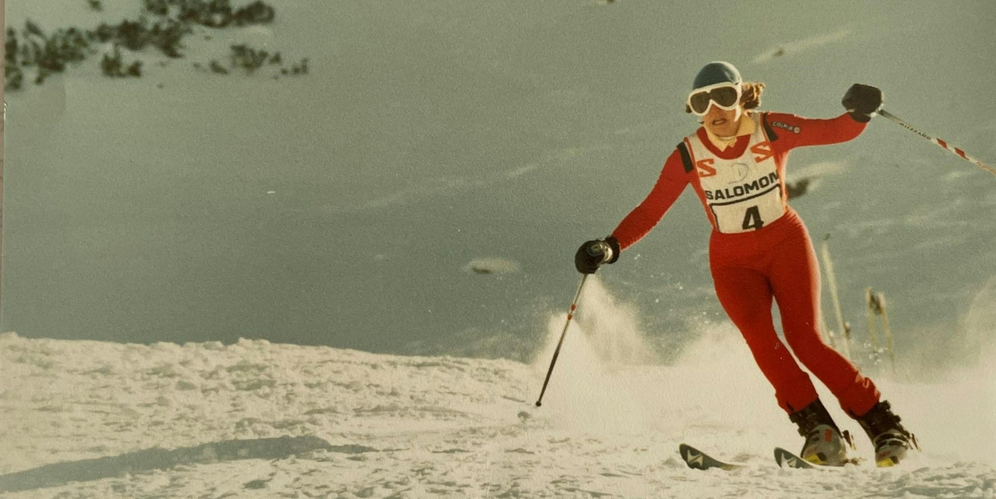 Karin Madel entdeckte bereits in ihrer Kindheit die Leidenschaft für den Skisport. 