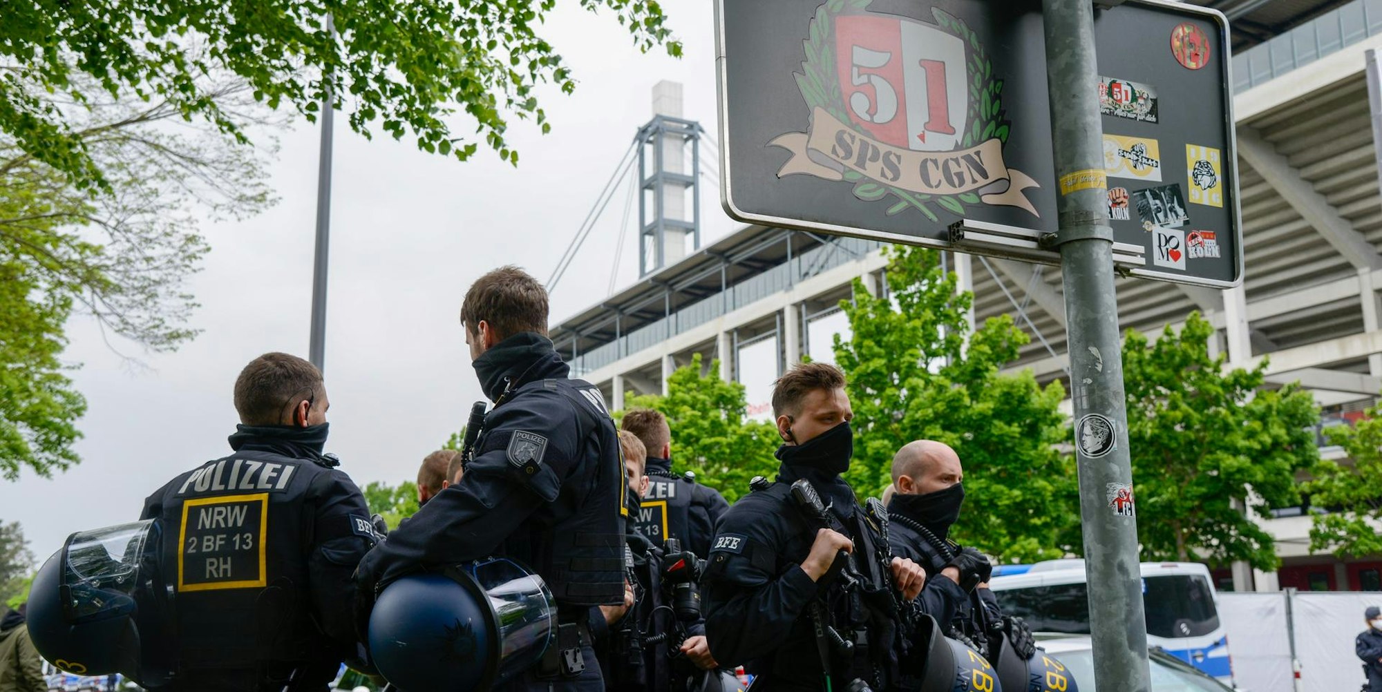 Polizei Rheinenergie-Stadion