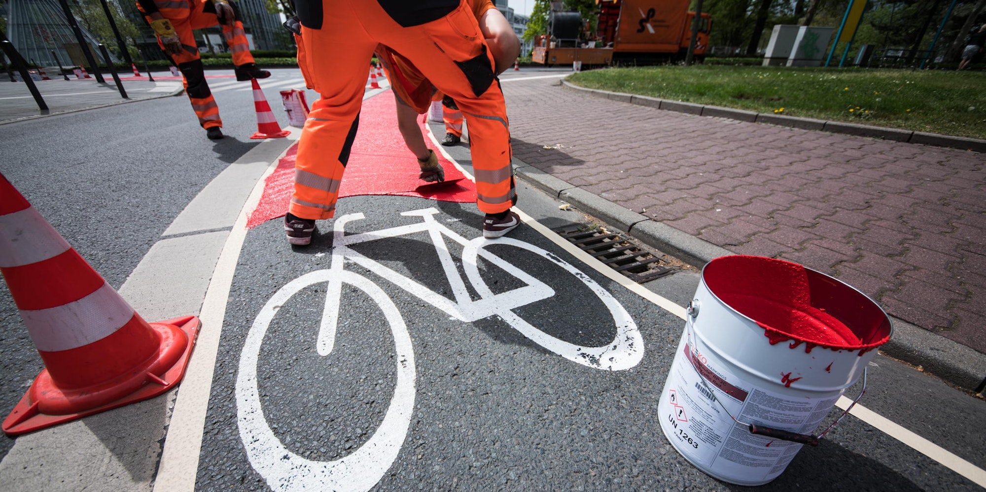 Sichere und gut ausgebaute Radwege wünschen sich auch die Radfahrer im Rhein-Erft-Kreis-