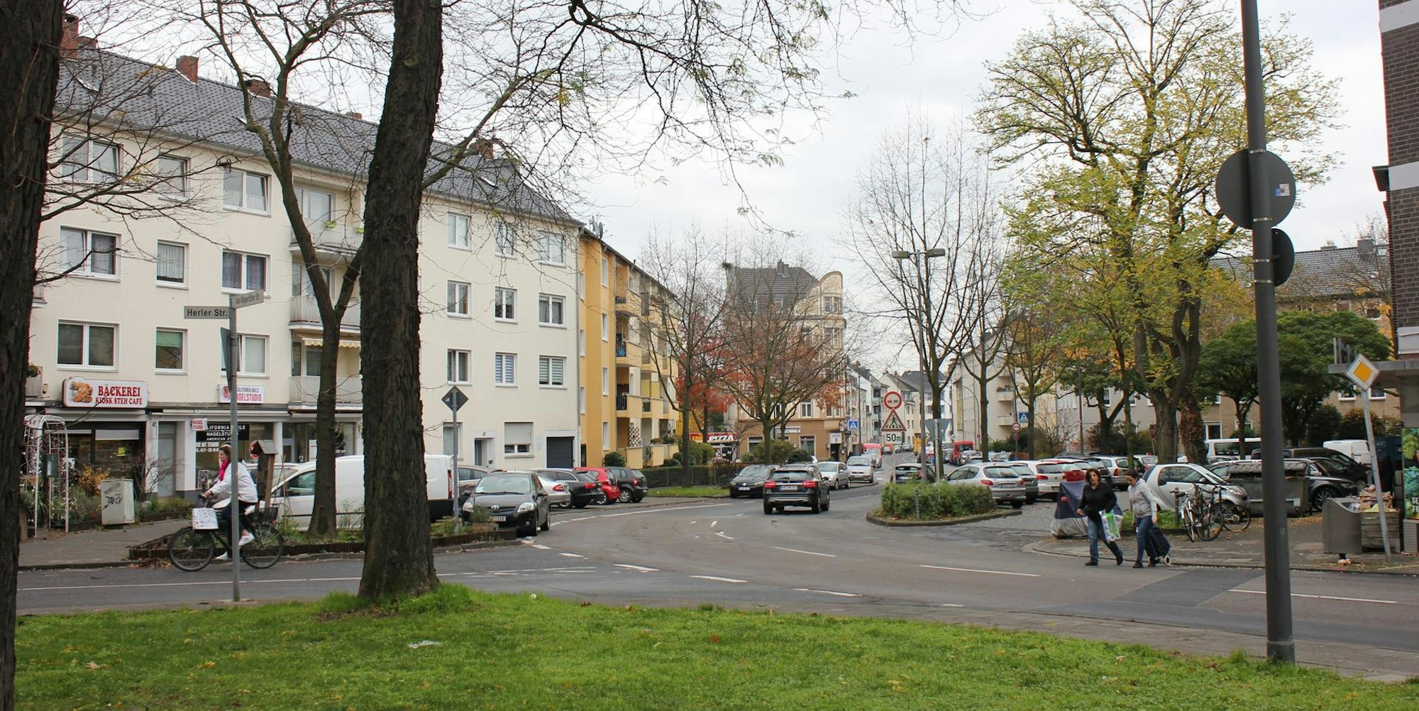 Die Umgestaltung des Platzes an der Herler Straße kommt später als geplant.