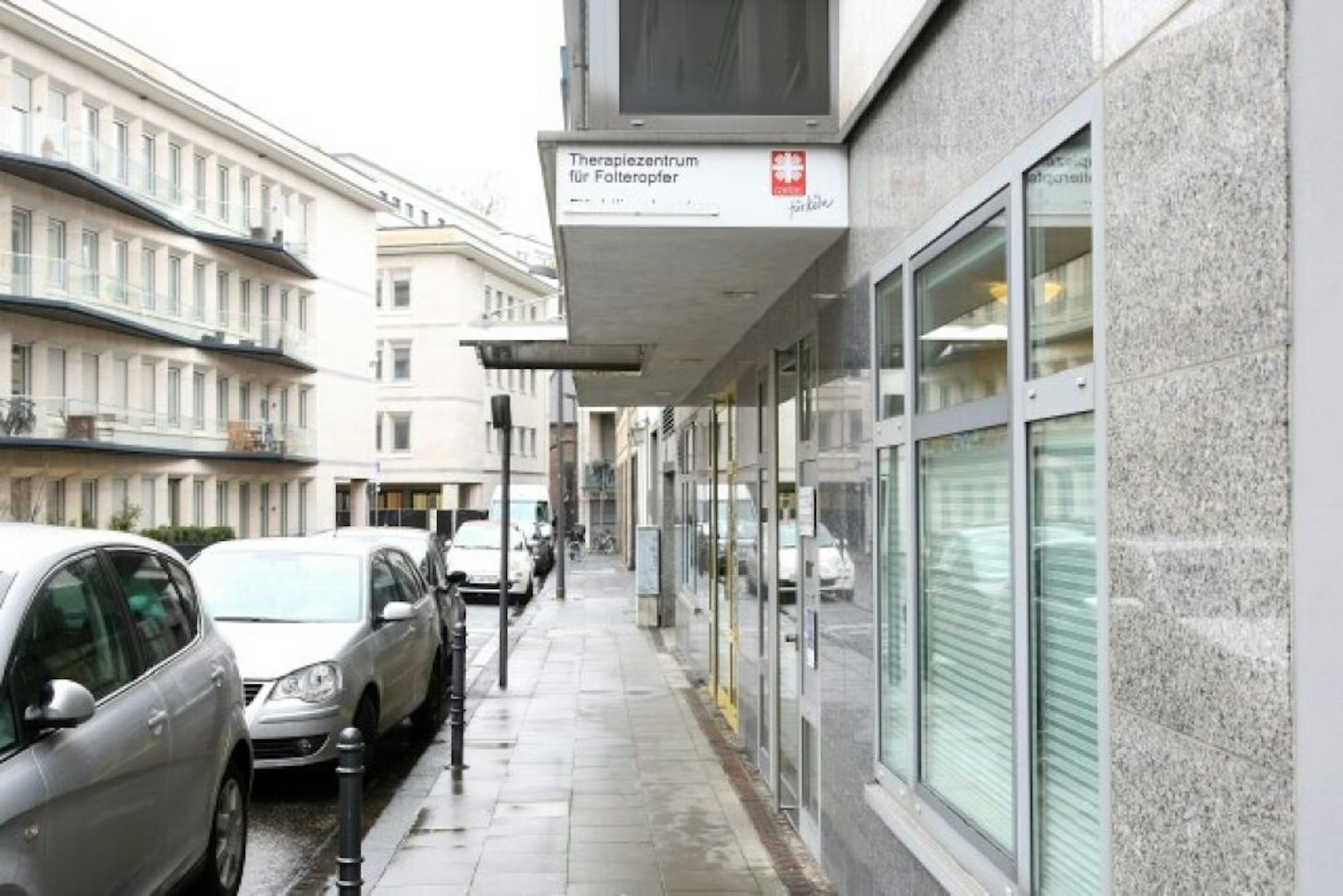 Das Therapiezentrum liegt am Rand des Gerling-Quartiers in der Kölner Innenstadt.