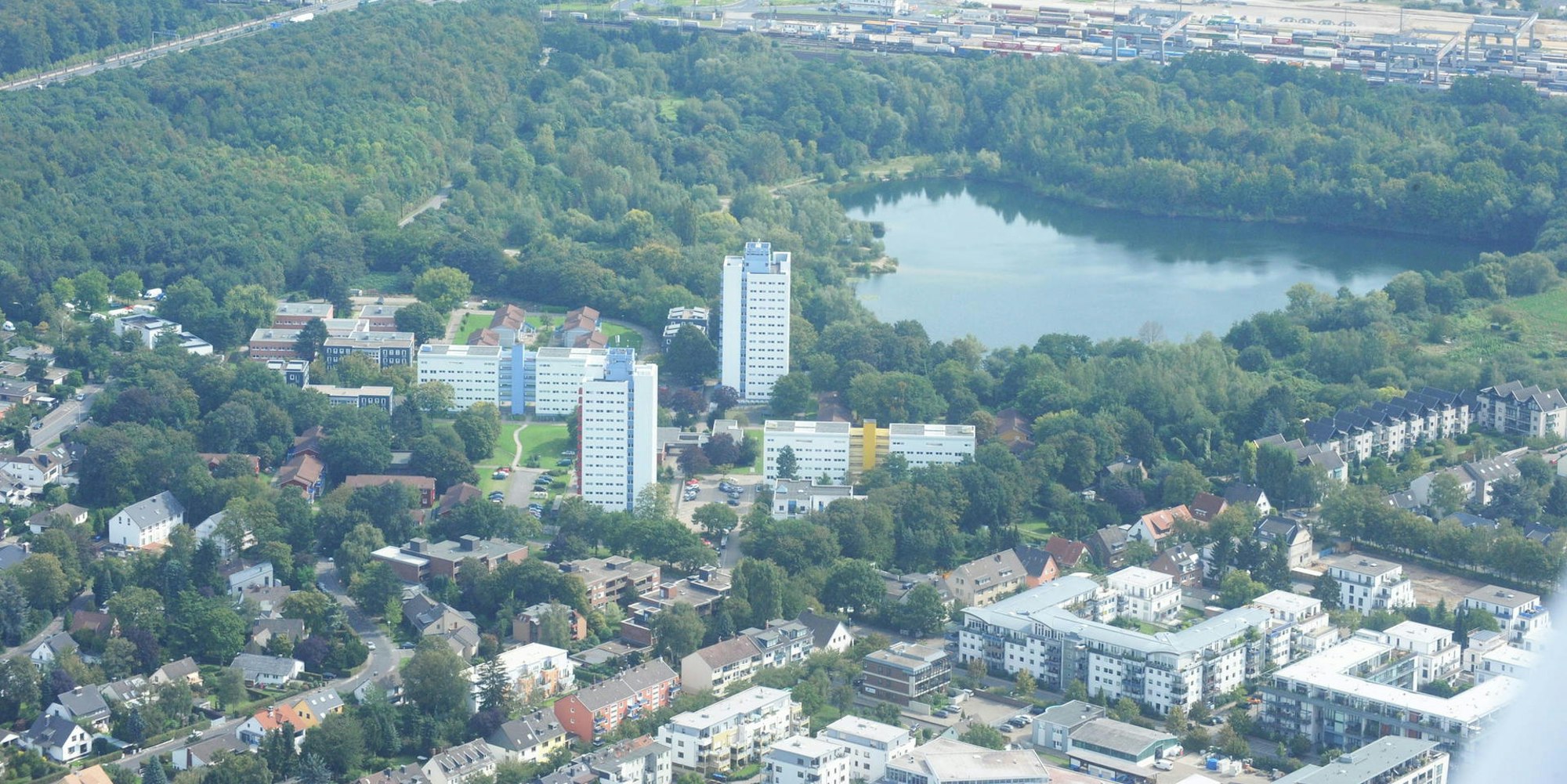 Luftbild Hürth Studierenden Wohnheime