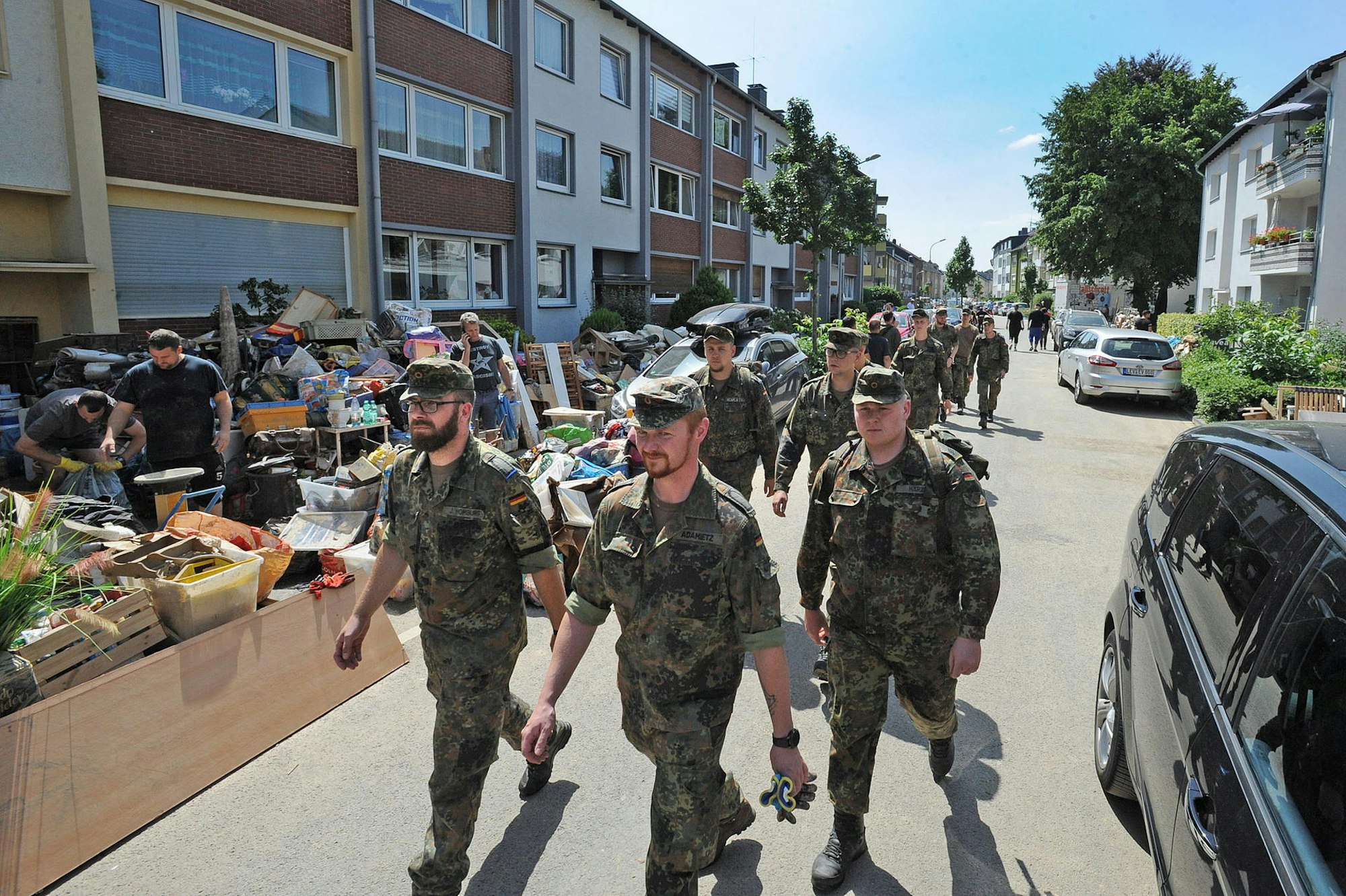 Bundeswehr Flut Opladen