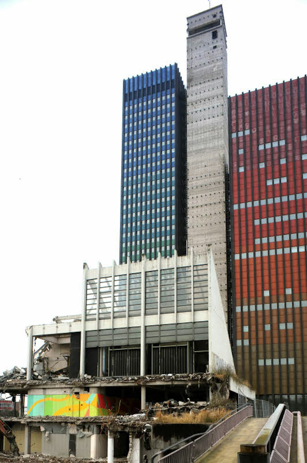 Die drei Türme des Deutsche Welle-Hochhauses