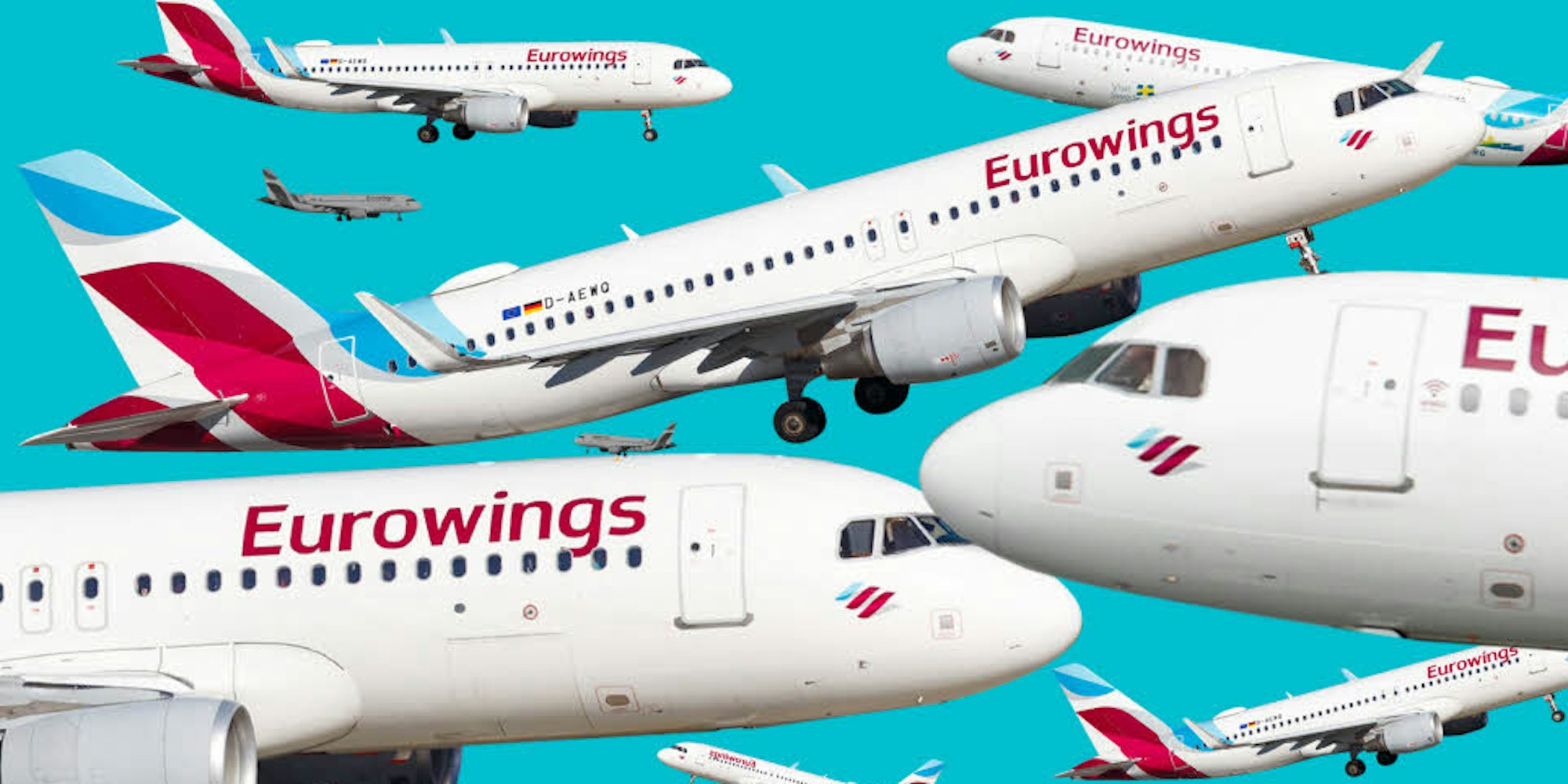 Eurowings hat ein Maßnahmenpaket für mehr Pünktlichkeit aufgesetzt.