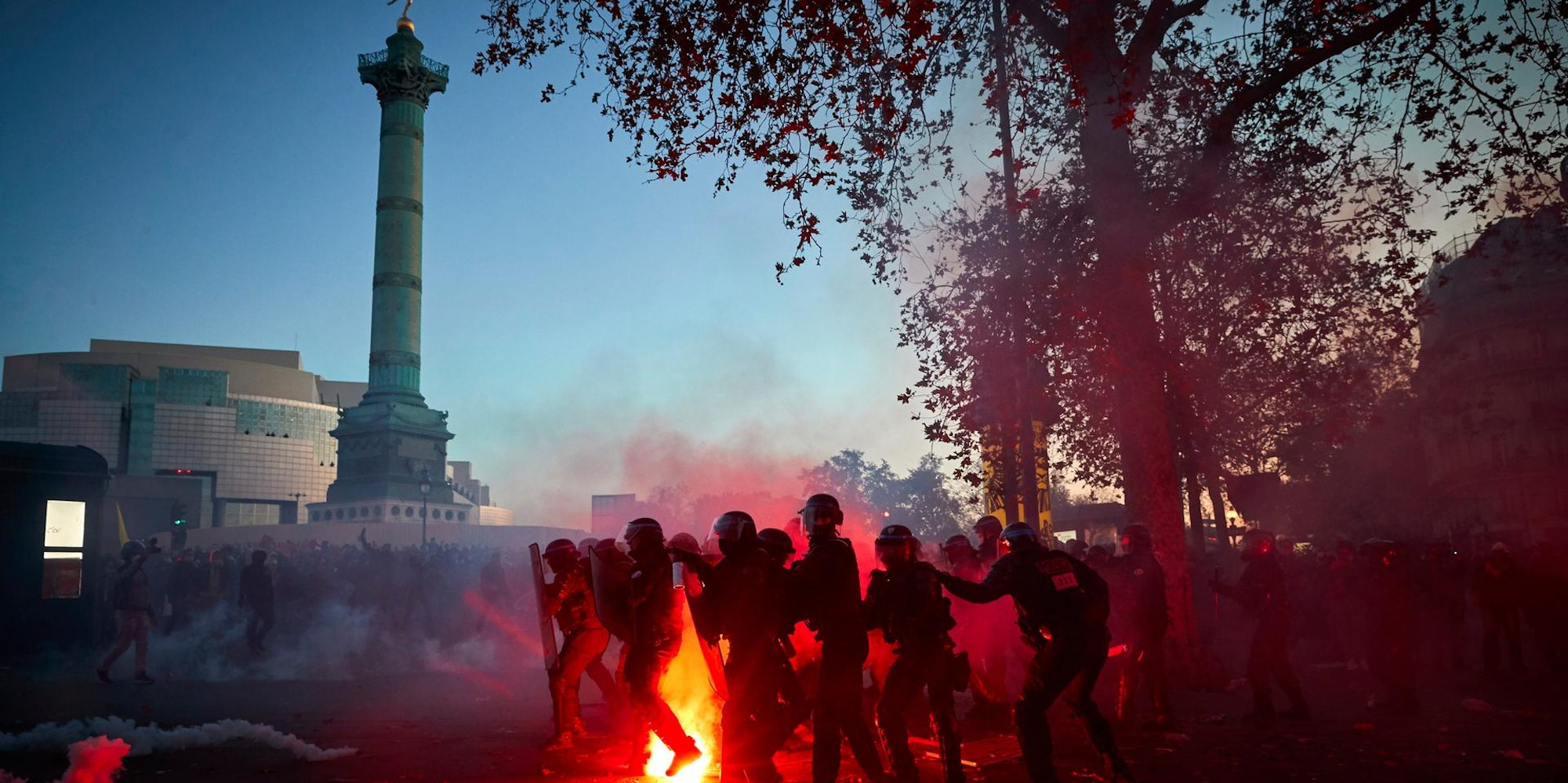 Proteste Frankreich 1