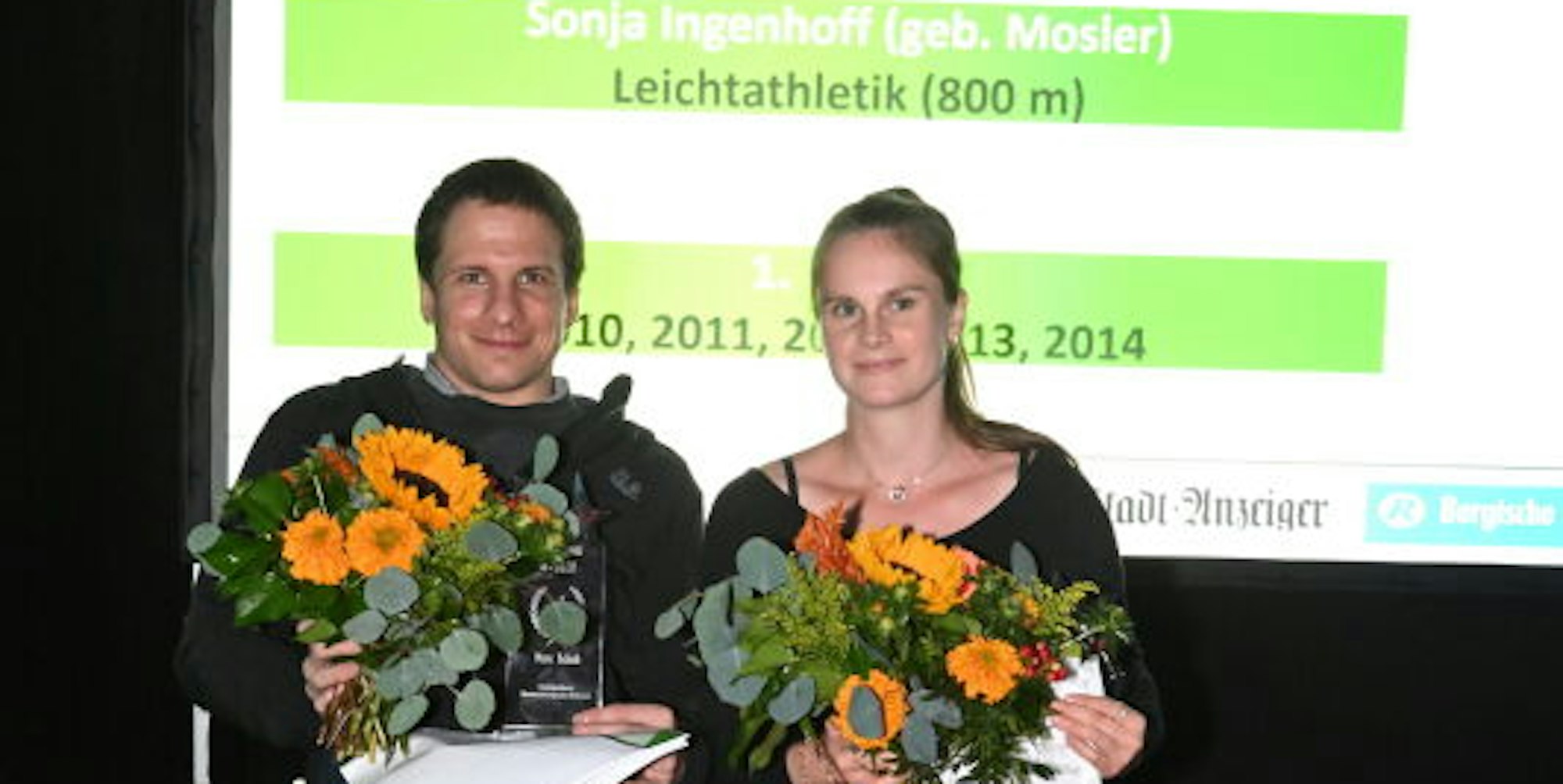 Als „Sportler des Jahrzehnts“ sind Dr. Marc Schuh und Sonja Ingenhoff geehrt worden.