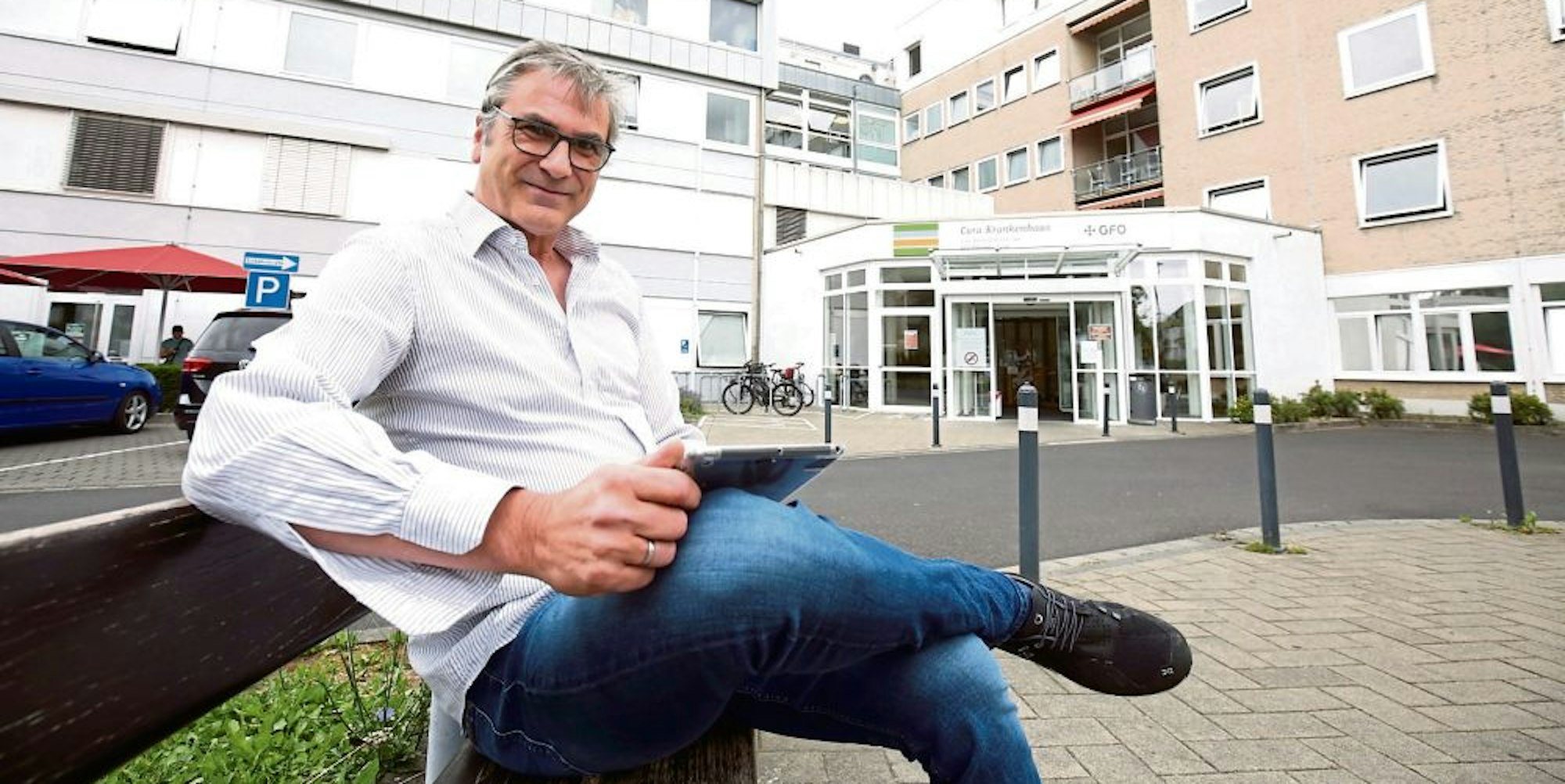 Einer der Gründer des Start-ups Besuchssystem.de ist Guido Oberhäuser.