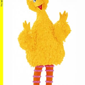Bibo ist auch in Übersee beliebt. Im amerikanischen Original heißt die Sesamstraßen-Figur Big Bird, Großer Vogel.